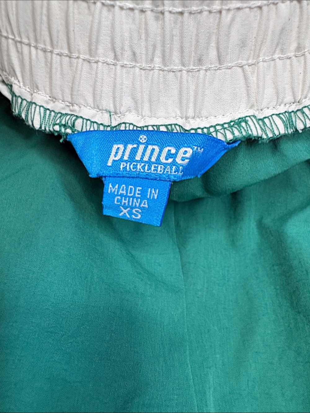 Prince Pickleball Green White Zip Jacket Matching Shorts Women Size XS - Picture 7 of 8